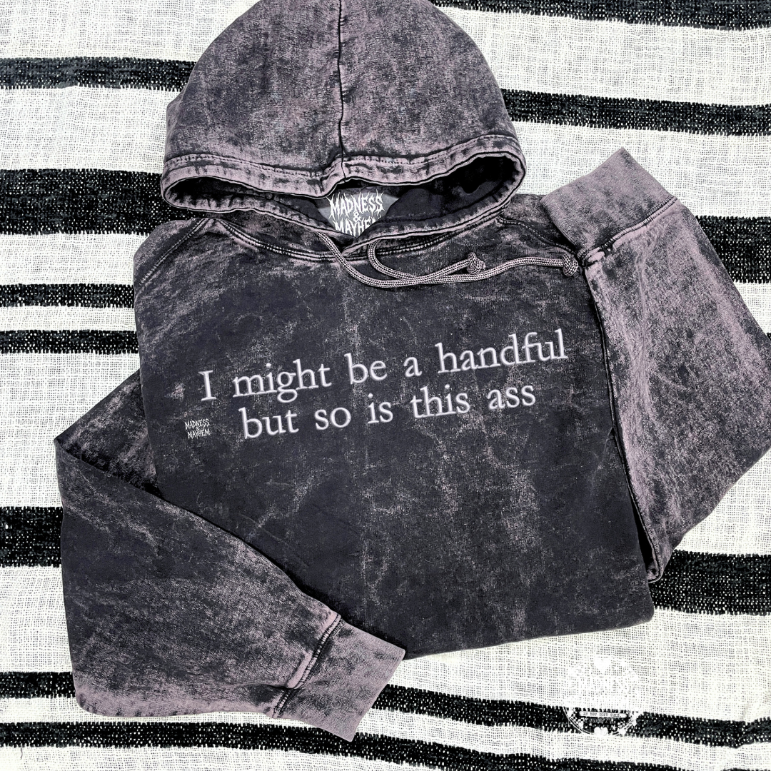 Handful mineral wash Hoodie