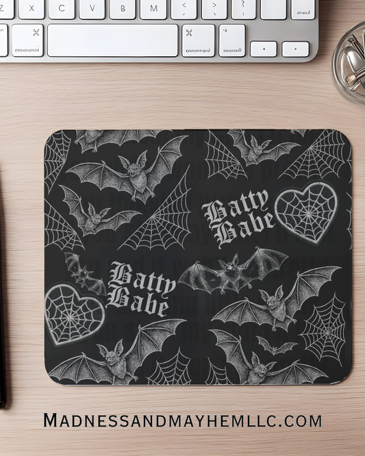 Batty Babe Mouse Pad
