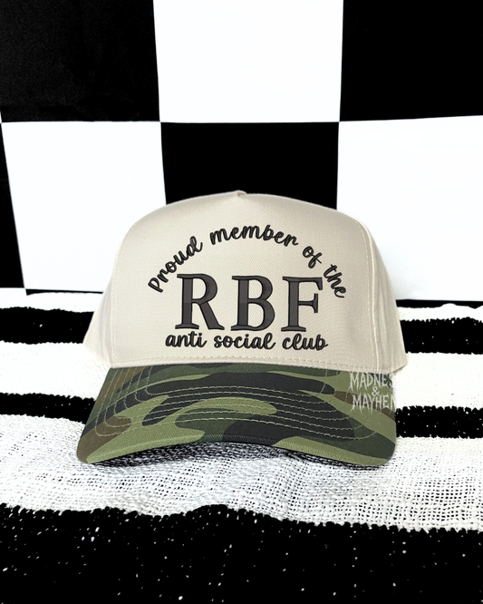 Camo RBF embroidered Hat