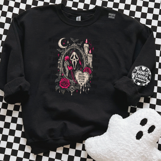 Trauma ghost sweatshirt