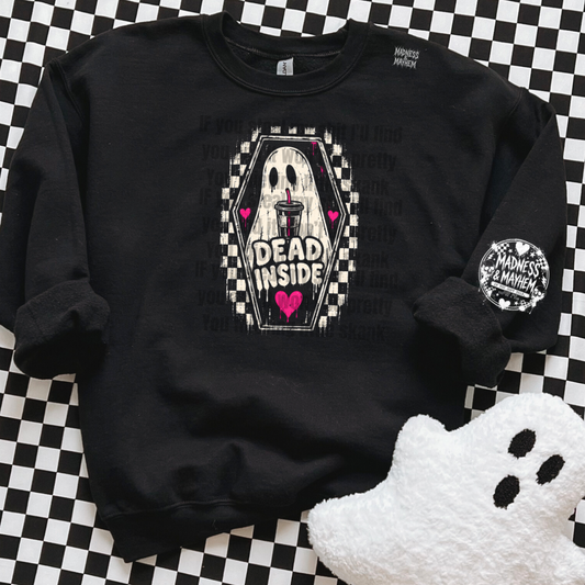 Dead inside ghost sweatshirt
