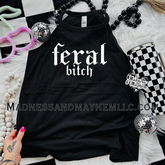 Feral bitch Rockstar Tank