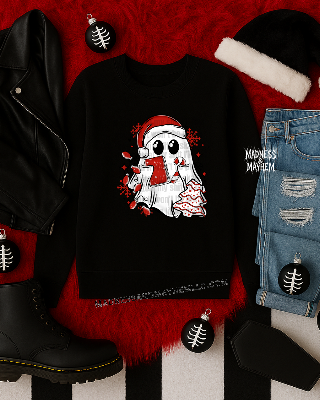 Book ghost sweatshirt