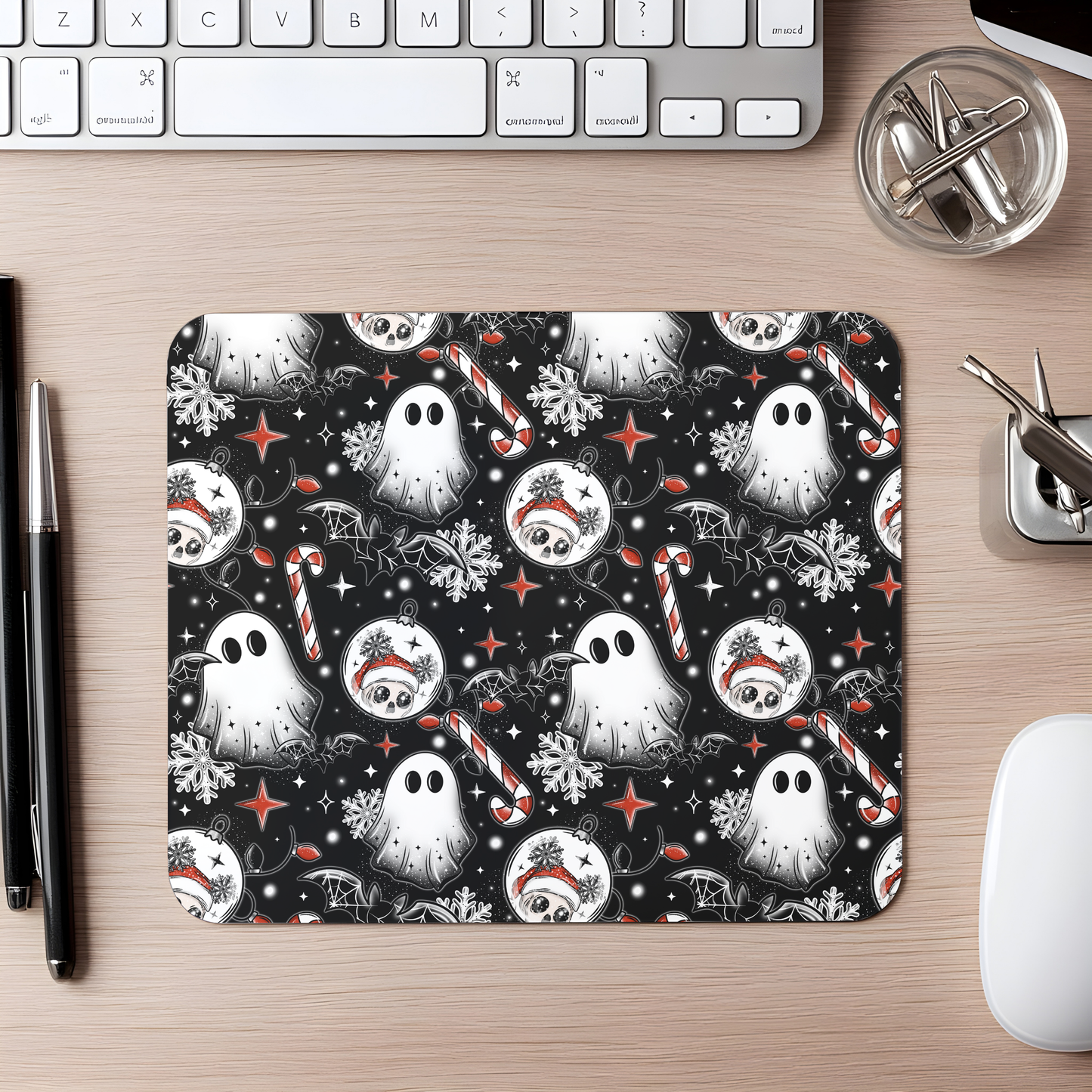 creepmas bulb mouse pad