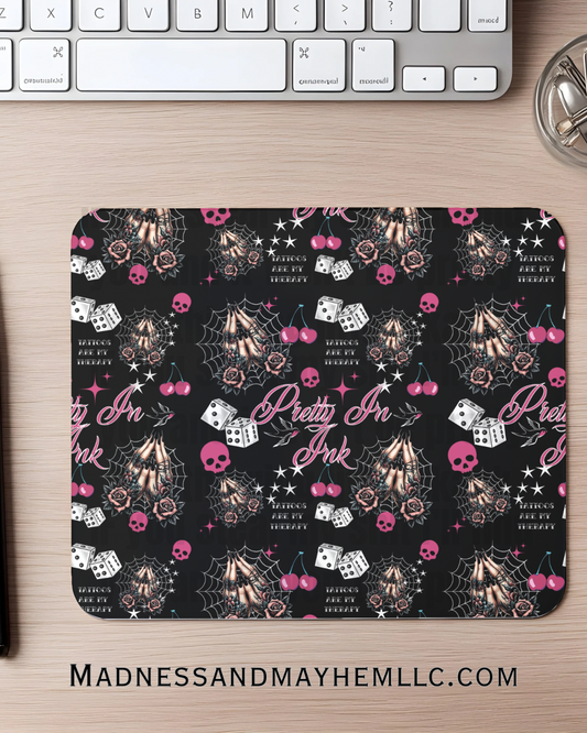 Pretty in ink Mouse Pad