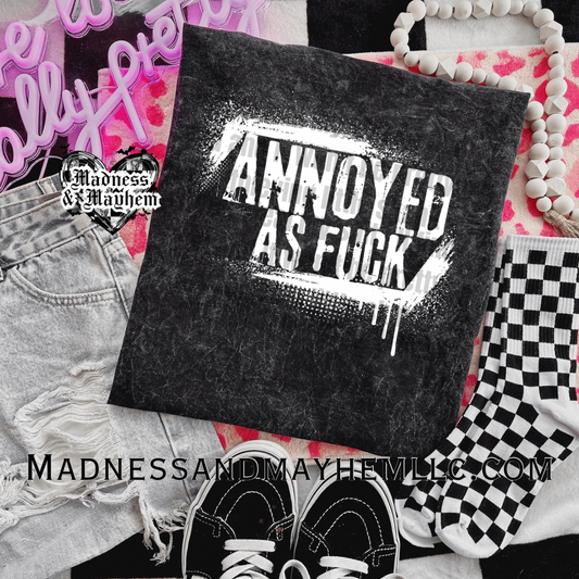 Annoyed af mineral wash tee