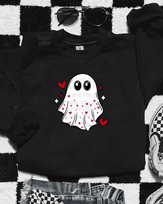 Sweetheart ghost sweatshirt