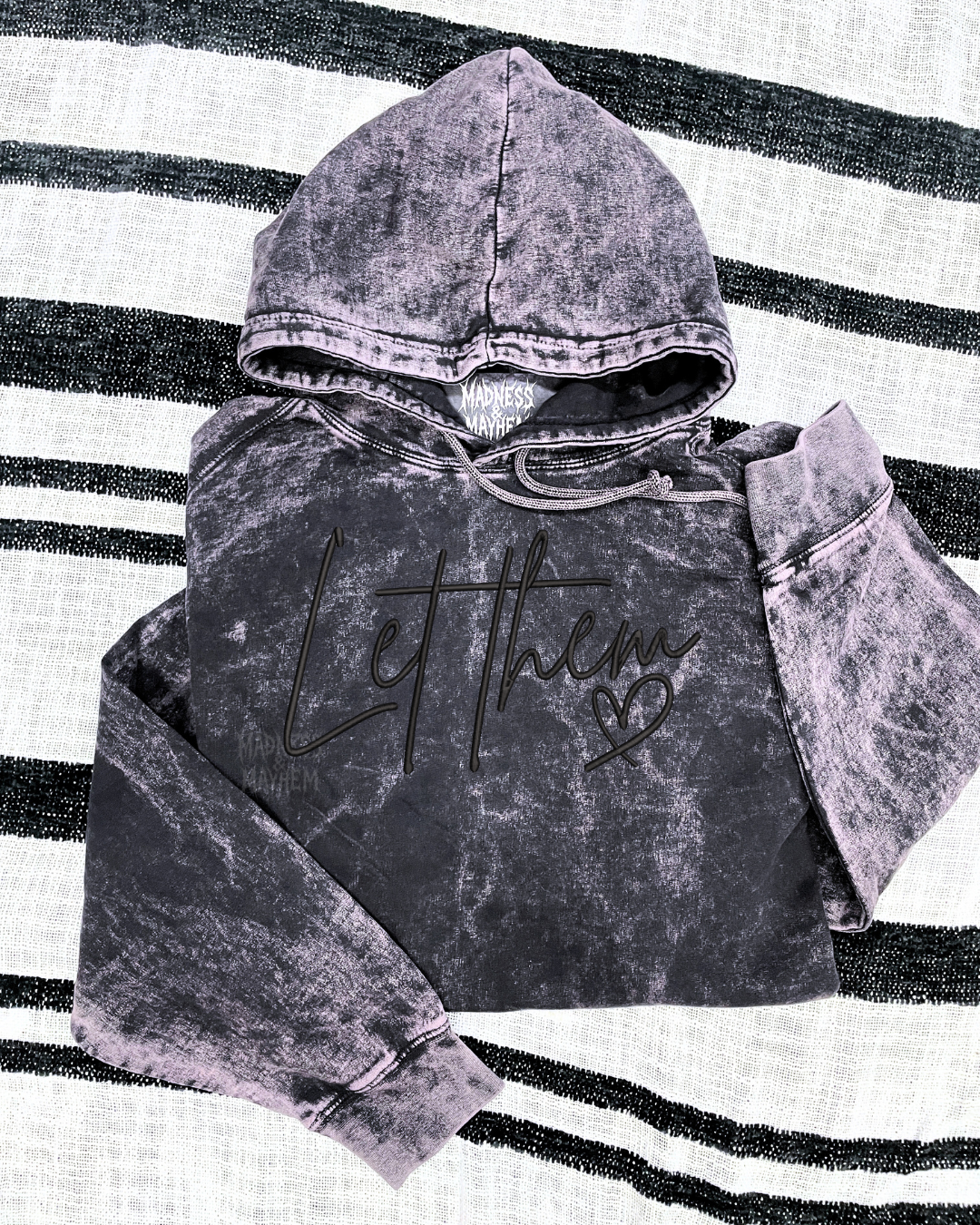 Let them mineral wash Hoodie