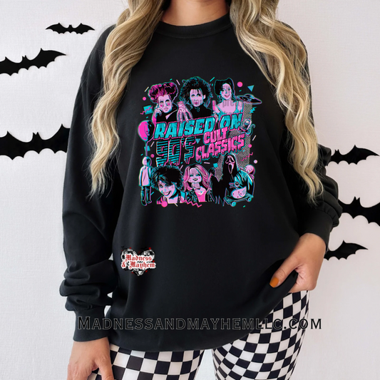 90s cult classics Halloween long sleeve tee