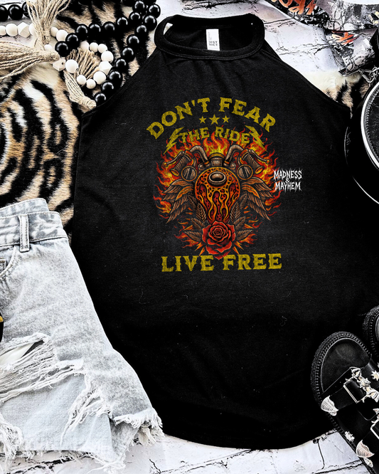 dont fear the ride rockstar tank