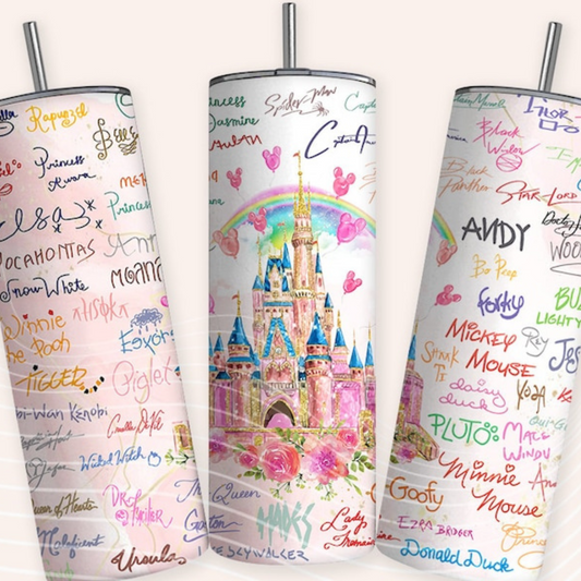 Castle 20z Tumbler Wrap (sublimation transfer)