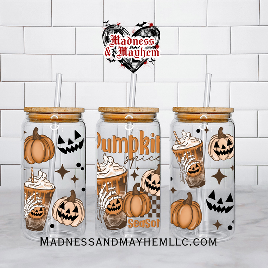 Pumpkin spice season Libbey Glass