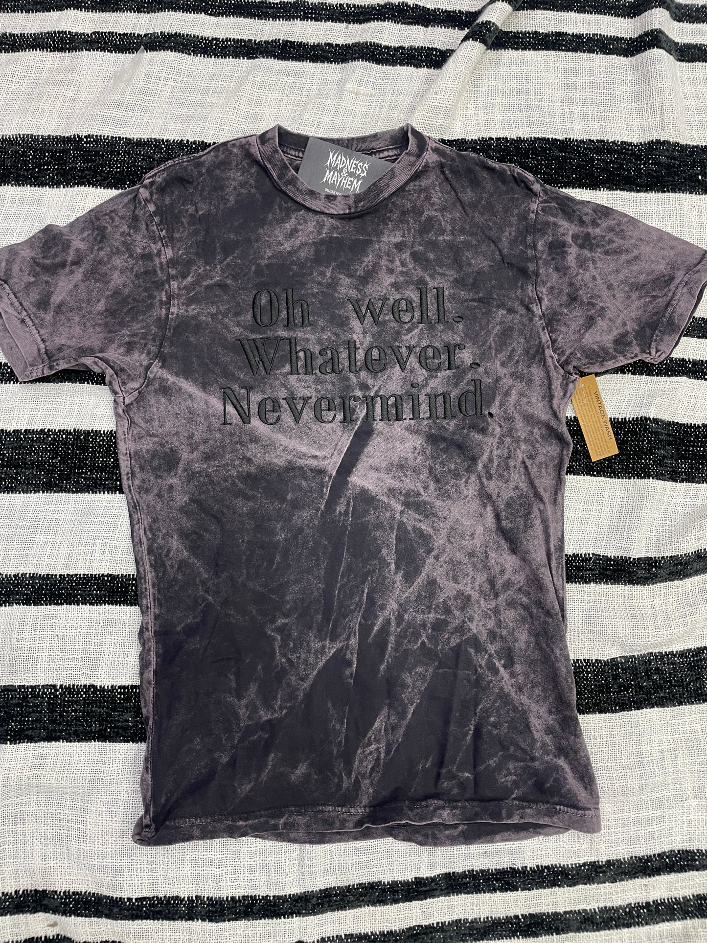 Small Oh well shirt READY TO SHIP