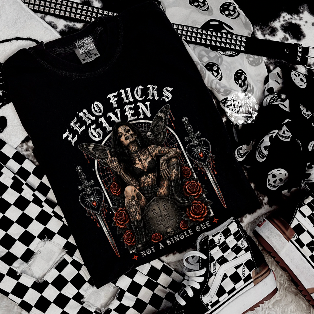 Zero fucks given shirt