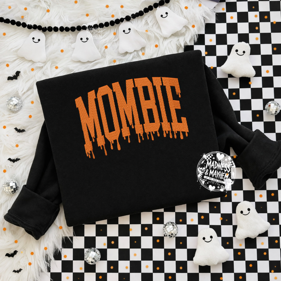 Mombie embroidered sweatshirt