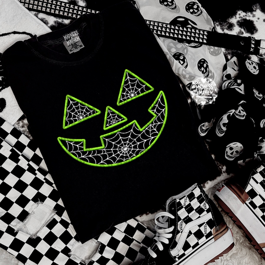 Green jack o lantern shirt
