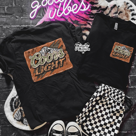 Coors FRONT/BACK Shirt (finished product)