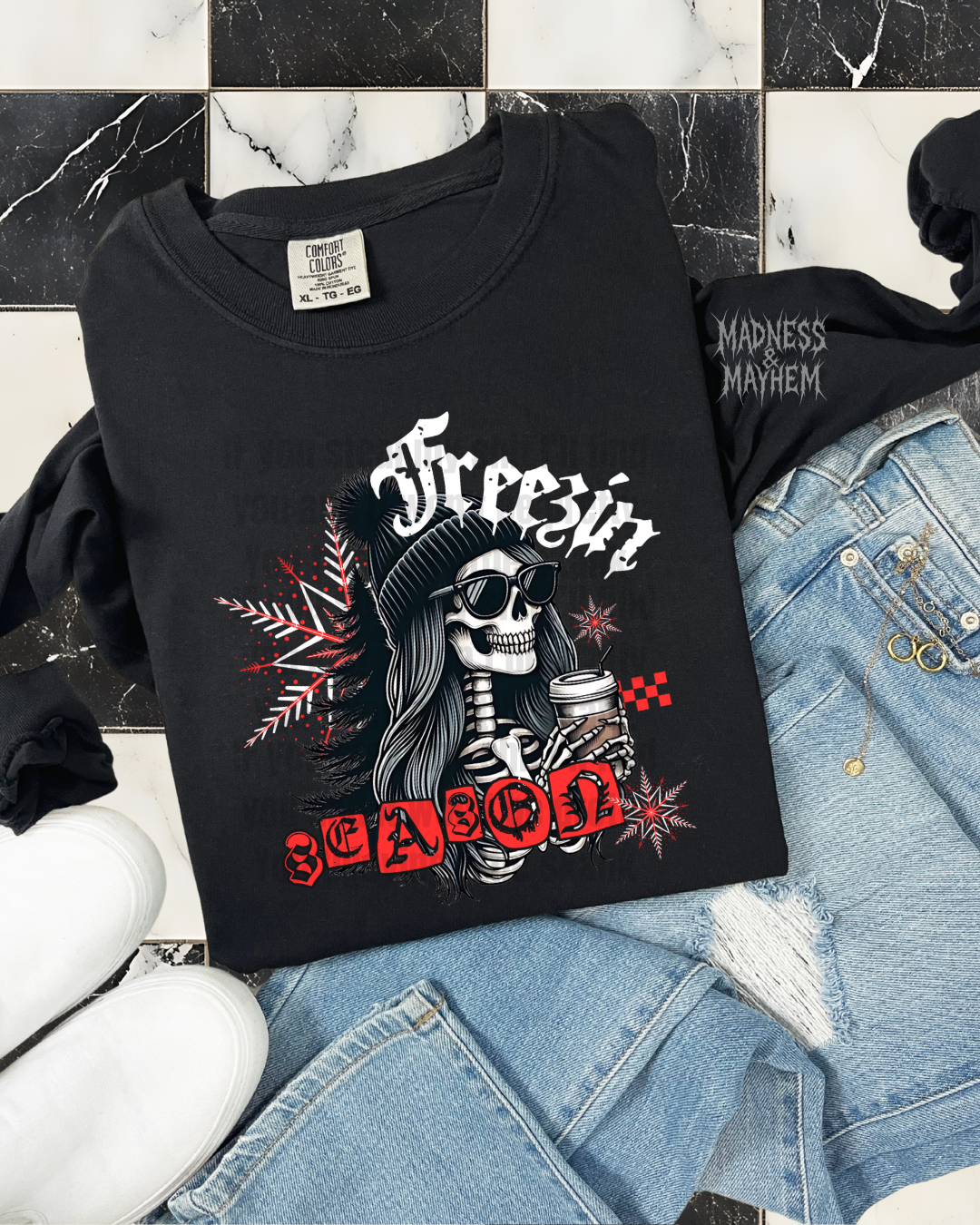 freezin season long sleeve tee