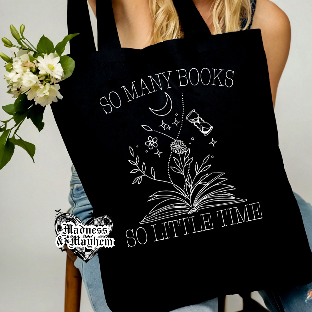 So many books tote Bag