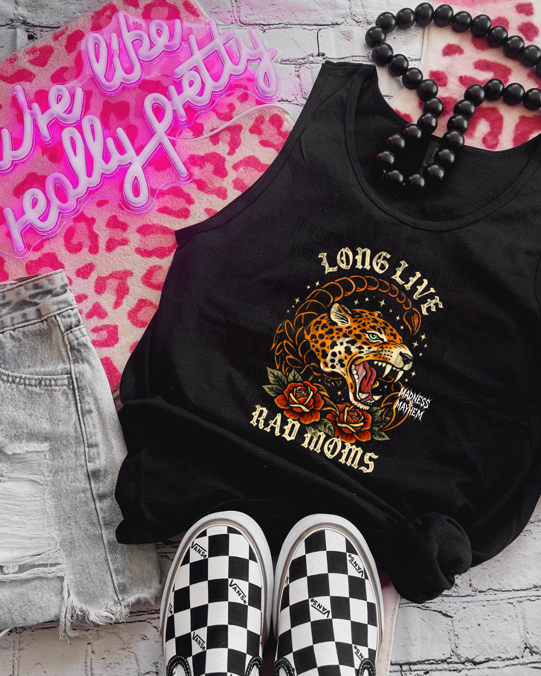 Rad moms unisex tank