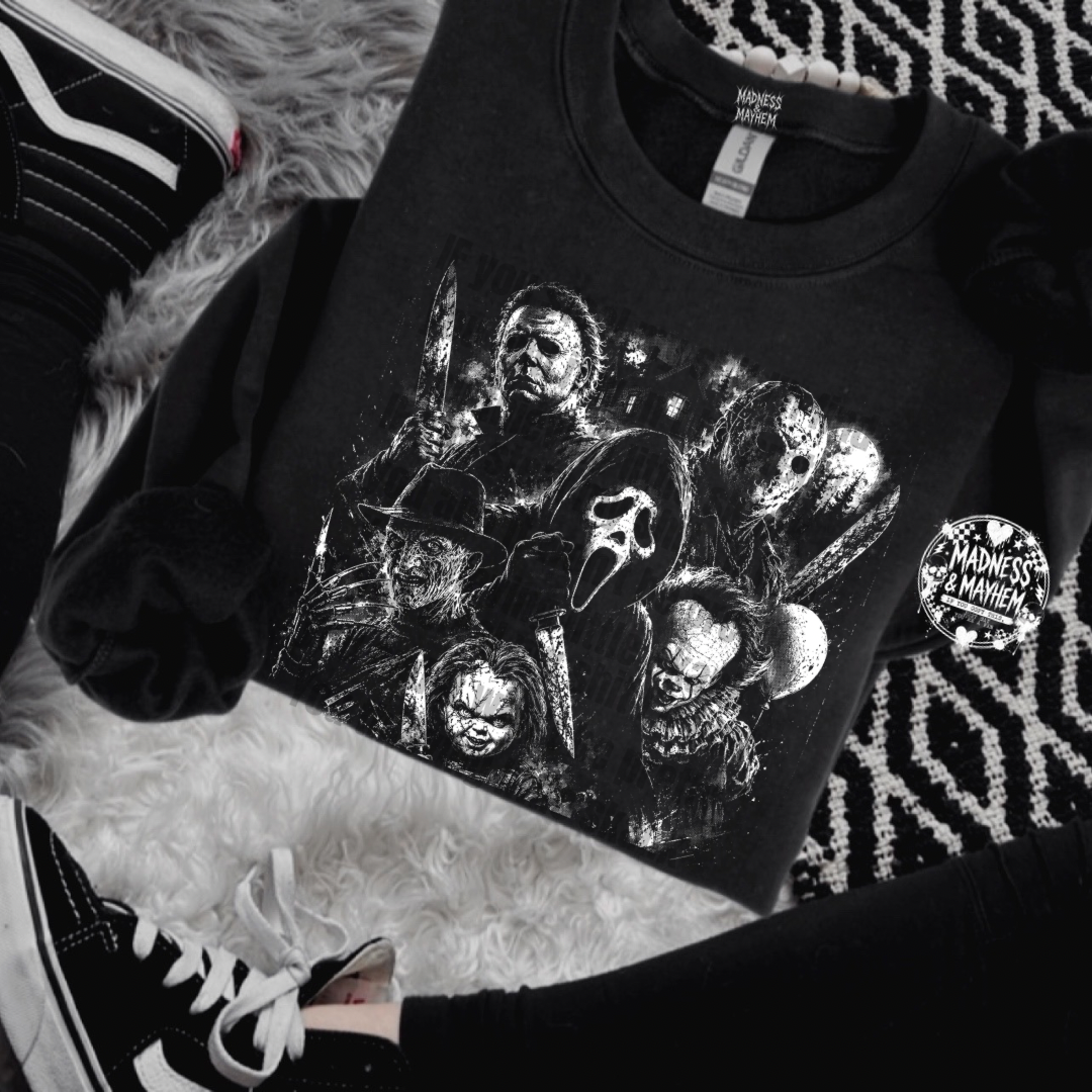 Slasher crew sweatshirt
