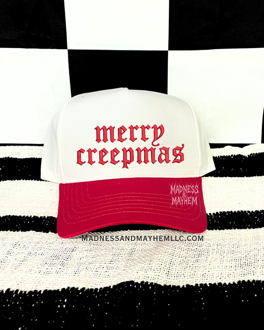 Merry Creepmas embroidered Hat