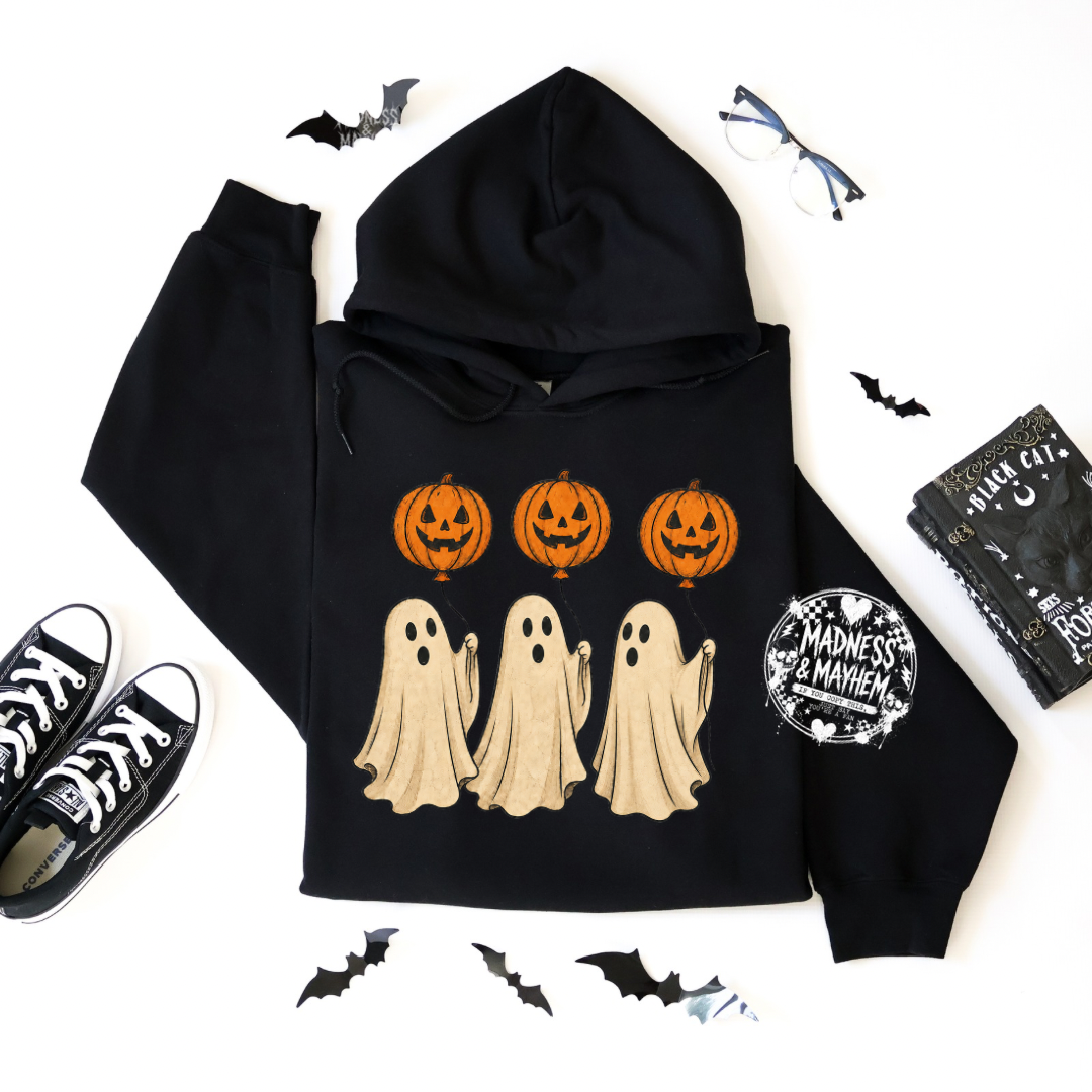Balloon ghosts hoodie