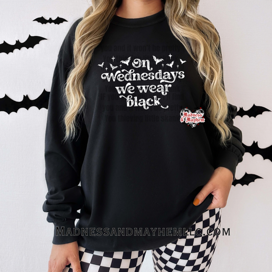 Wednesday long sleeve tee