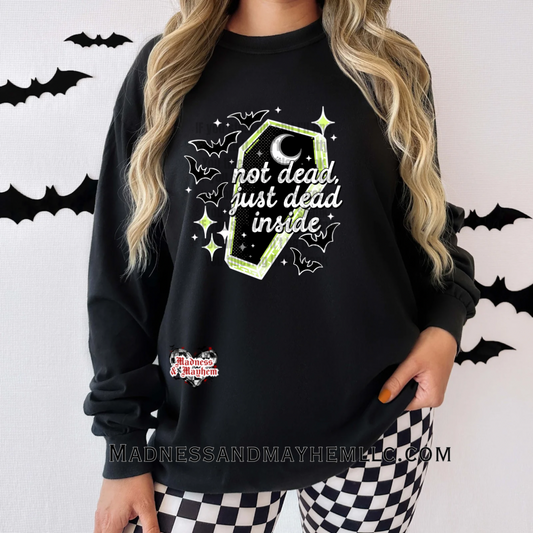 Not dead long sleeve tee