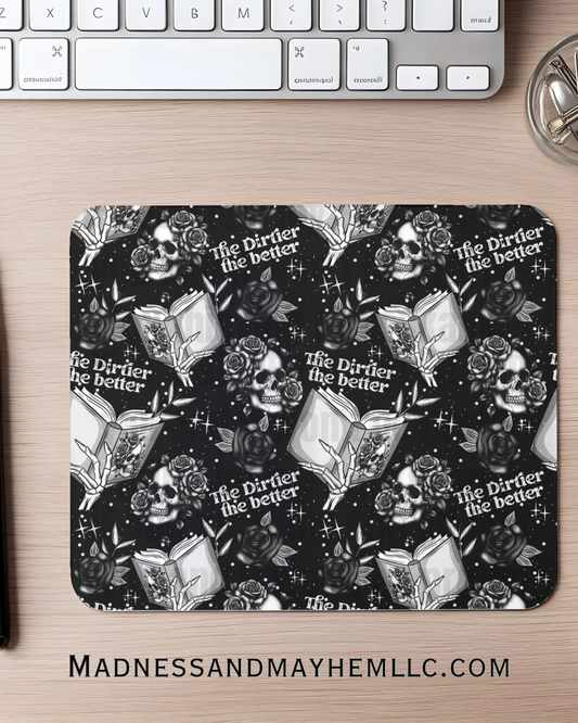 Dirty books Mouse Pad