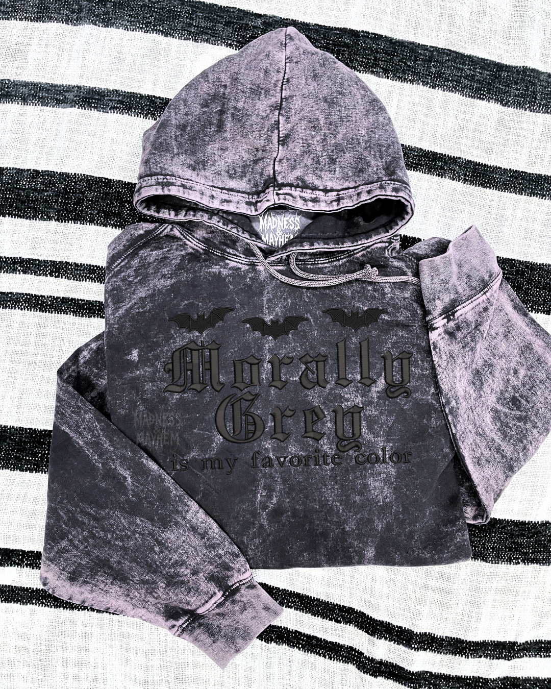 Wednesday mineral wash Hoodie