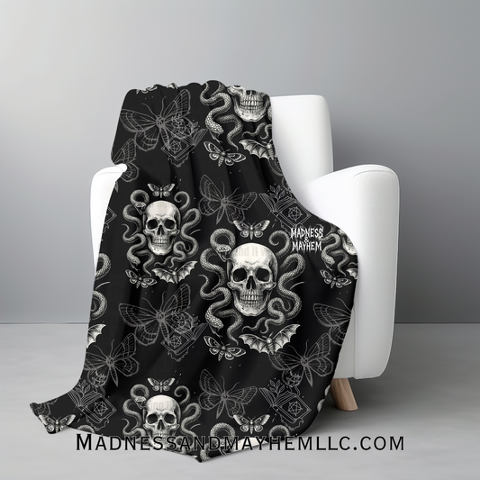 Mystic Moth Blanket