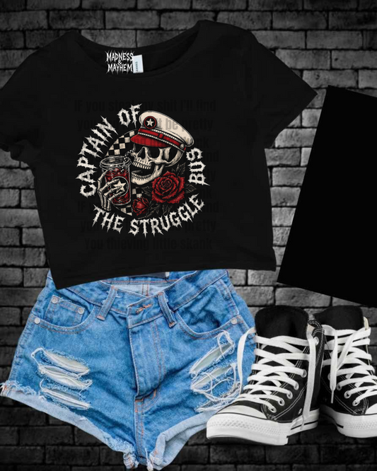 Struggle bus Cropped Tee