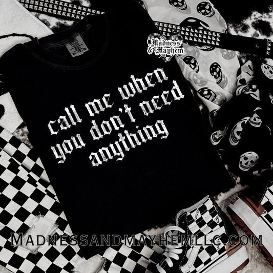 Call me Shirt