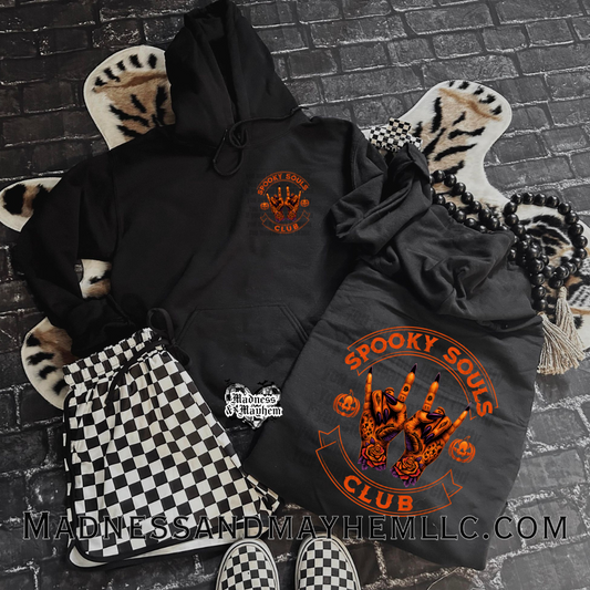 Spooky souls Halloween Front/Back hoodie