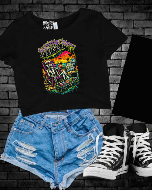Summerween Cropped Tee