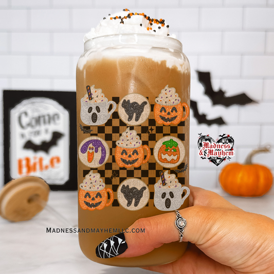 Sugar cookie Halloween Libbey Glass