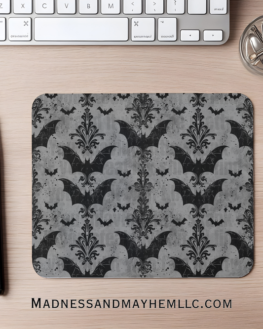 Bat Demask Mouse Pad