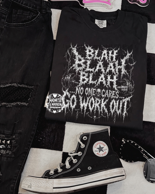 Go workout shirt