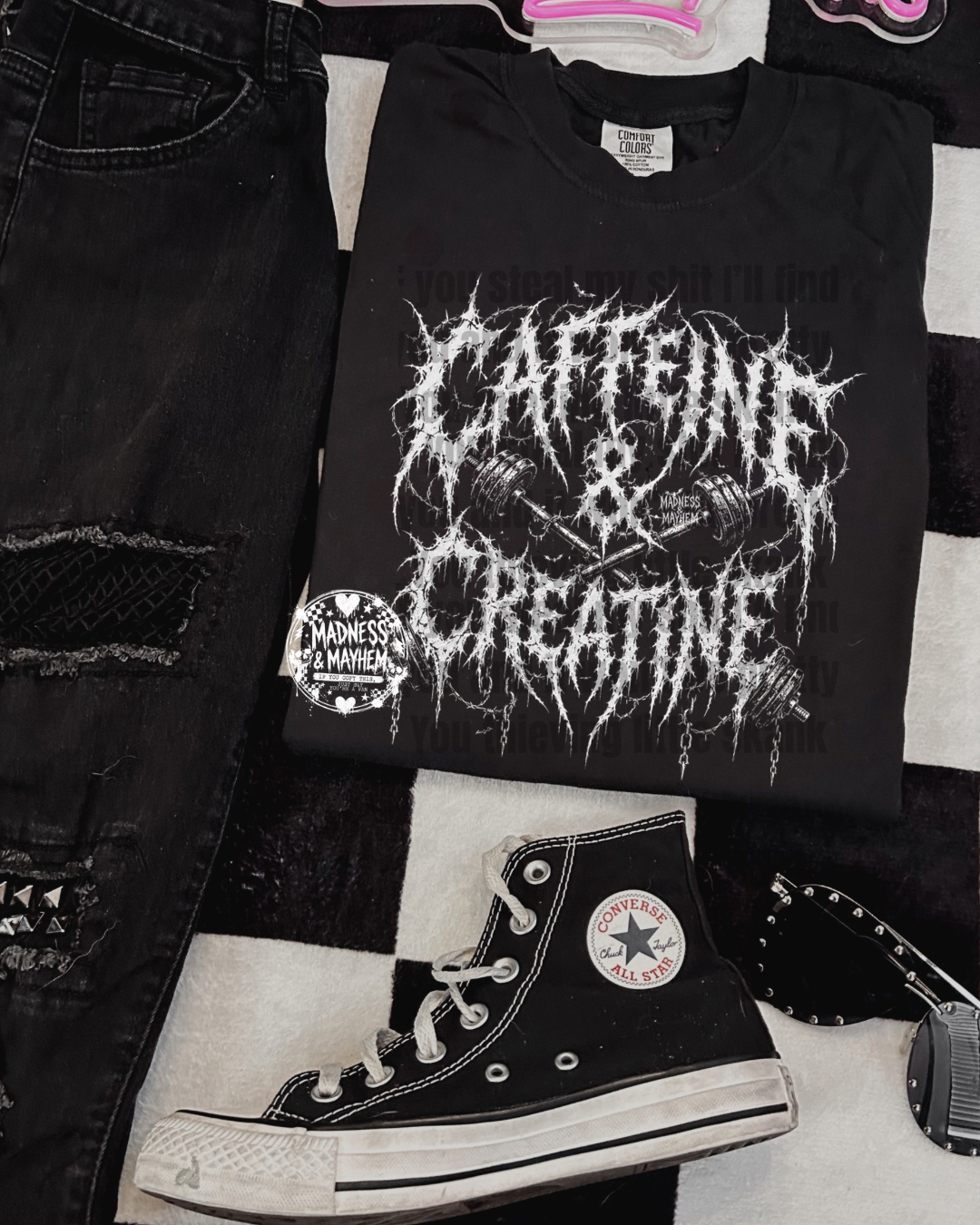 Caffeine & creatine shirt
