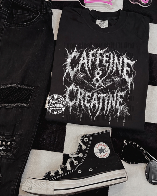 Caffeine & creatine shirt