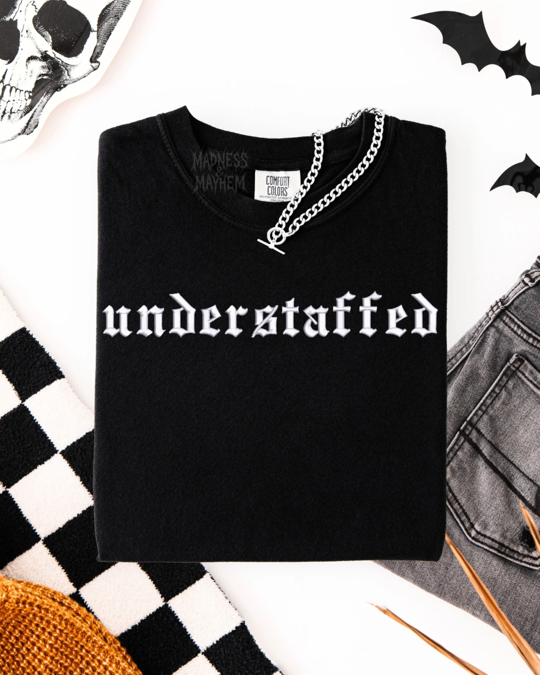 understaffed Embroidered Tshirt