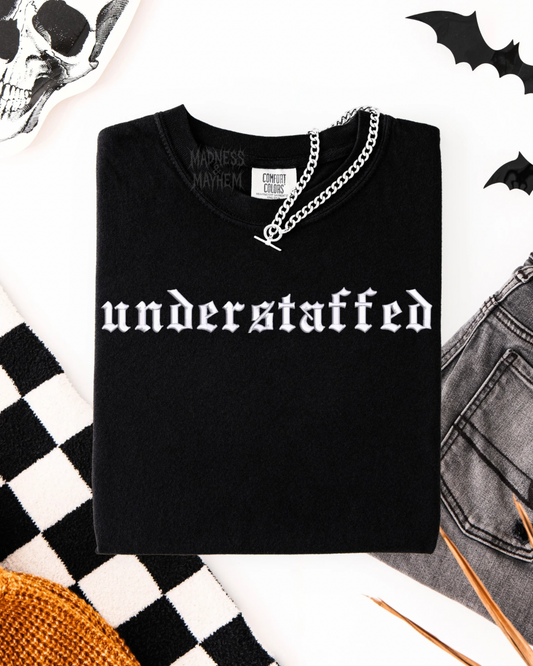 understaffed Embroidered Tshirt