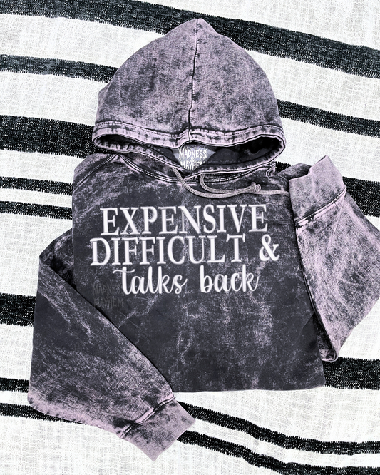 Expensive & difficult mineral wash Hoodie