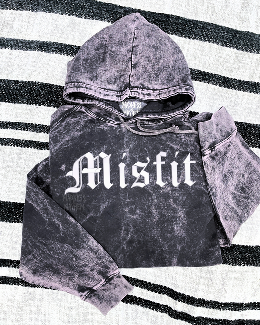 Misfit mineral wash Hoodie