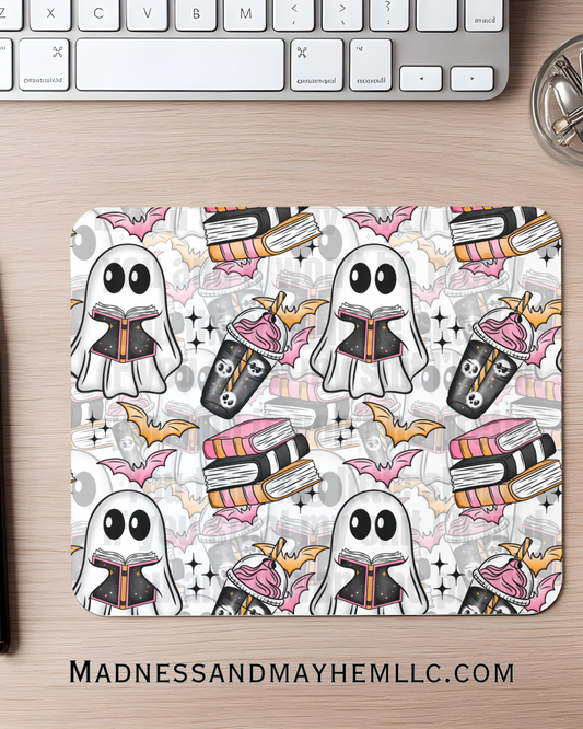 Reading ghost Mouse Pad