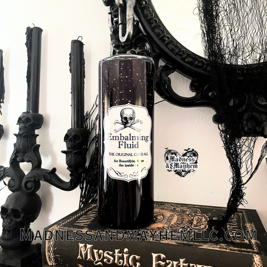 Embalming fluid Halloween 20oz Tumbler