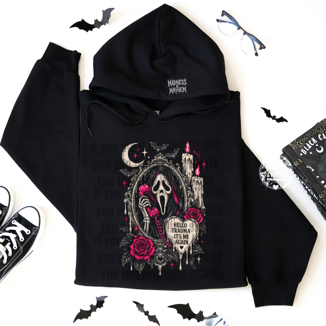 Trauma ghost hoodie