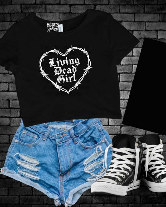 Living dead girl Cropped Tee
