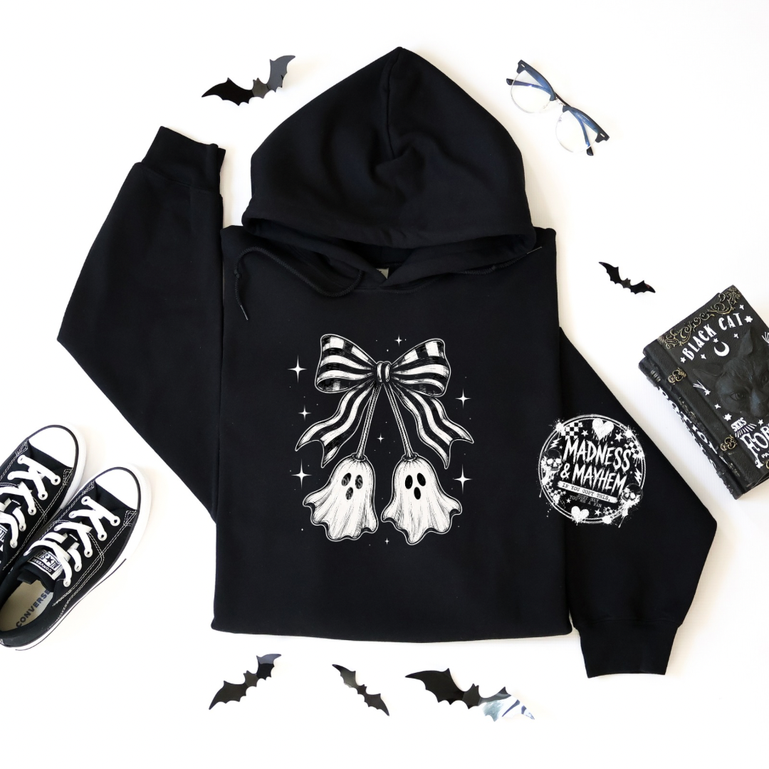 Bow ghosties hoodie